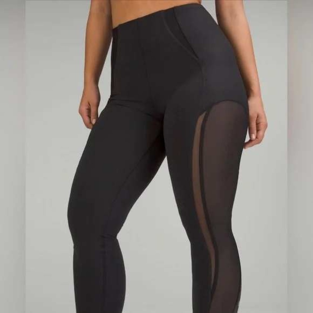 Lululemon Everlux & Mesh Super High Rise Training Tight 25" Size 2 Black